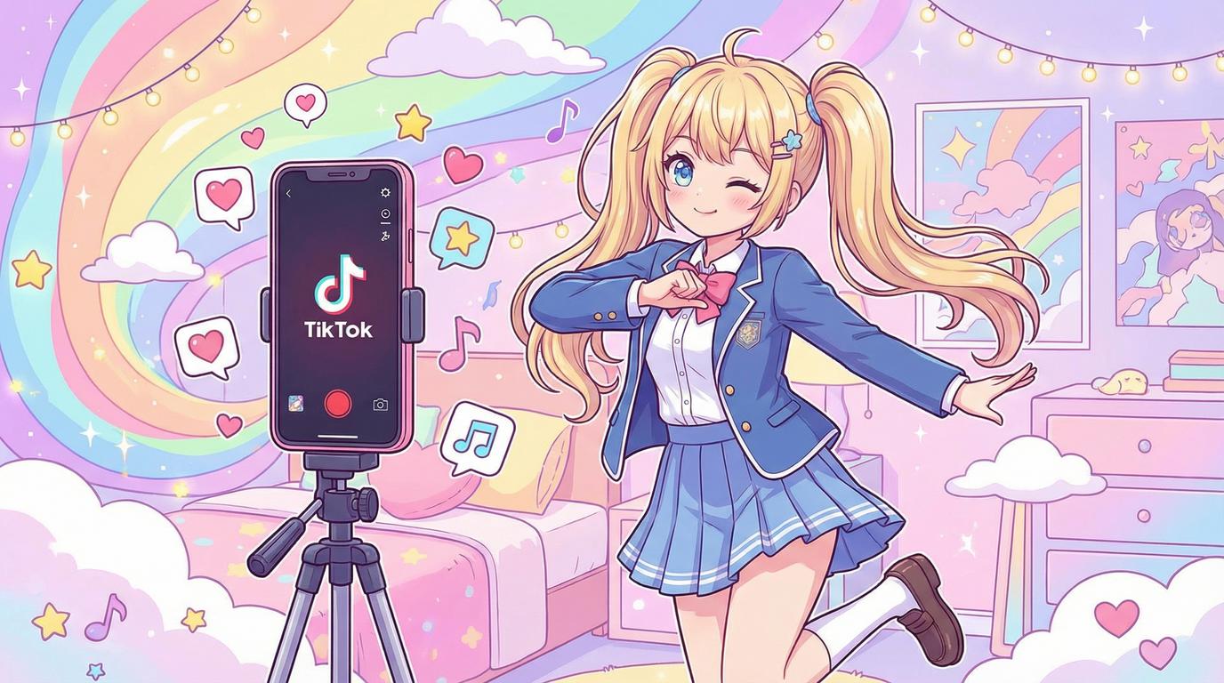 蜜桃传媒二次元少女日常vlog视频